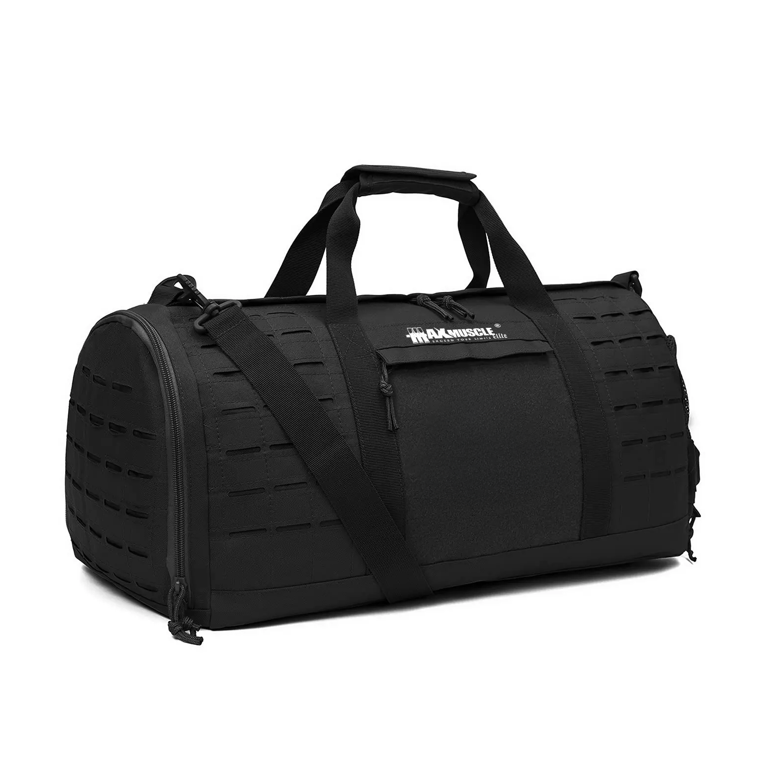 Max Muscle X-Large multi pockets bag - Black | Maxmuscle Elite
